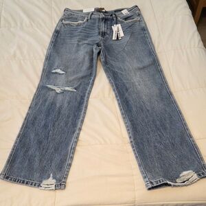 Judy Blue Women's Straight Leg Jeans - Light Blue